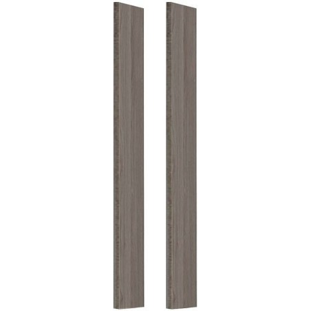 Paroi latérale pour armoire de toilette Molto (set 2 pièces) chêne gris
