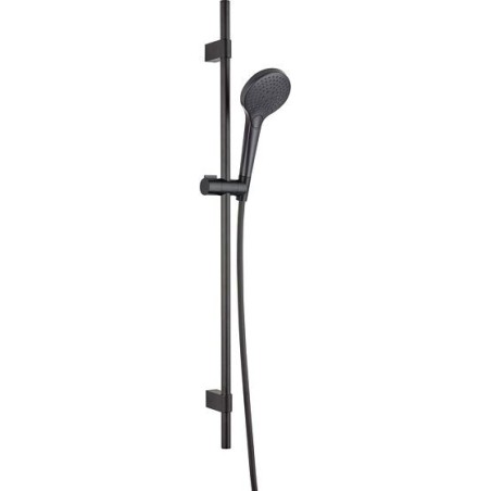 Set de douche fito clic 12/100 3jet noir 9L/M