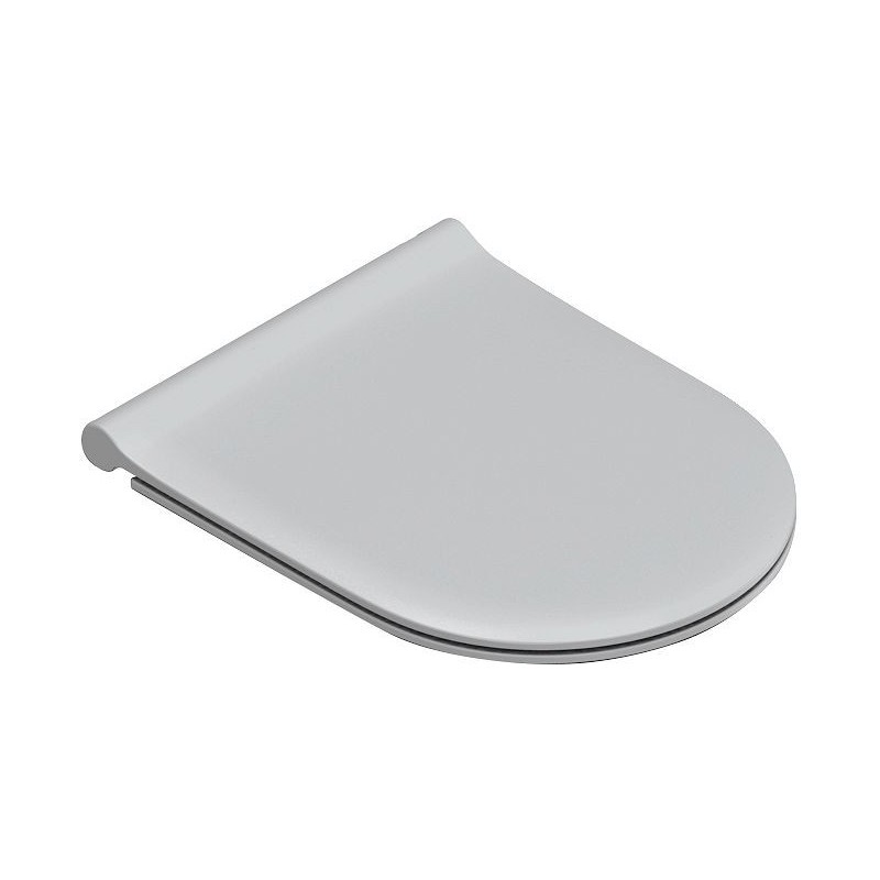 Catalano siège WC sfera (eco)-zero quick-rel.soft-cl.anti-bacterial slim cemento satinato