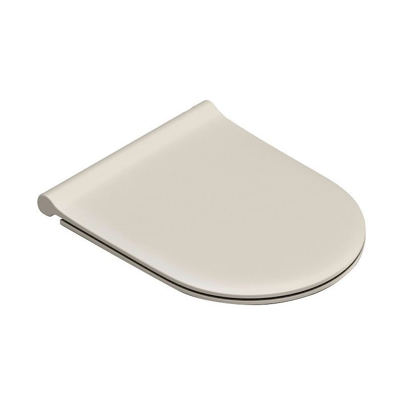 Catalano siège WC sfera (eco)-zero quick-rel.soft-cl.anti-bacterial slim sabbia satinato