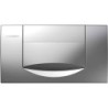 Geberit plaque de commande 1 touche chrome satine