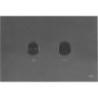 Oli plaque de commande 2-touches blink pneumatique gun metal + set de transformation