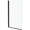 Pare-bain en 1 pièce Swing 75-150 réversible noir mat-clair