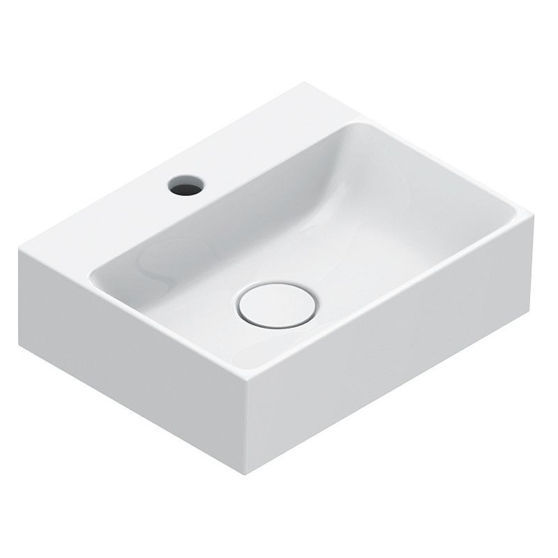 Catalano lavabo premium cataglaze+ 40x32 sans trop-plein blanc