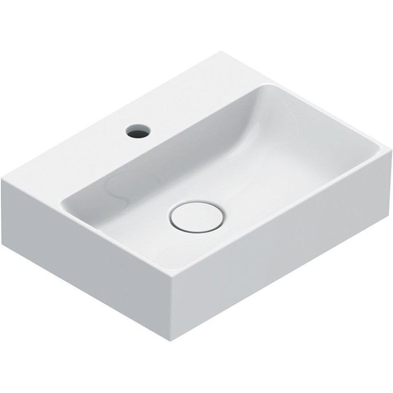 Catalano lavabo premium cataglaze+ 45x35 sans trop-plein blanc