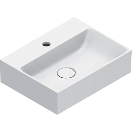 Catalano lavabo premium cataglaze+ 45x35 sans trop-plein blanc