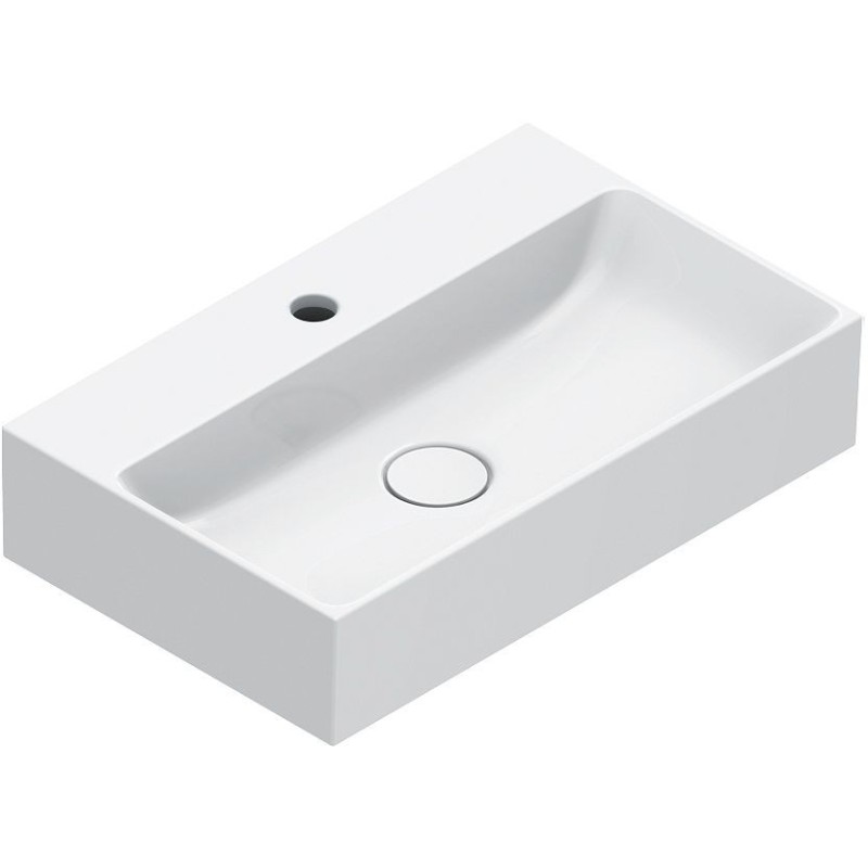 Catalano lavabo premium cataglaze+ 55x35 sans trop-plein blanc
