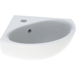 Geberit lave-mains d'angle bastia +trou robinets/trop-plein