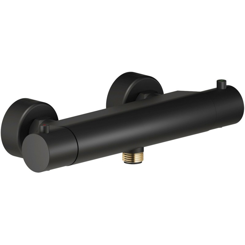 Nobili thermostat douche Nordica 2.0 nu noir mat