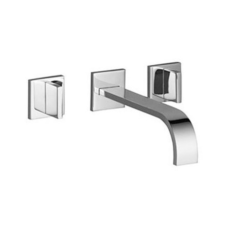 Dornbracht set de finition mélangeur mural 3 trous mem 200 chrome