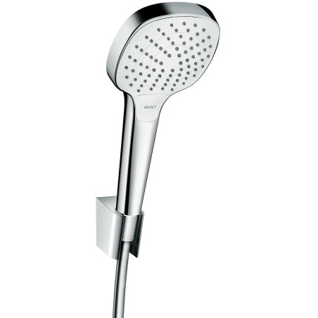 Hansgrohe garniture de bain porter's-croma select e vario 125cm blanc-chrome