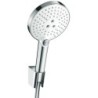 Hansgrohe garniture de bain porter's-raindance select s120 3jet 160cm blanc-chrome