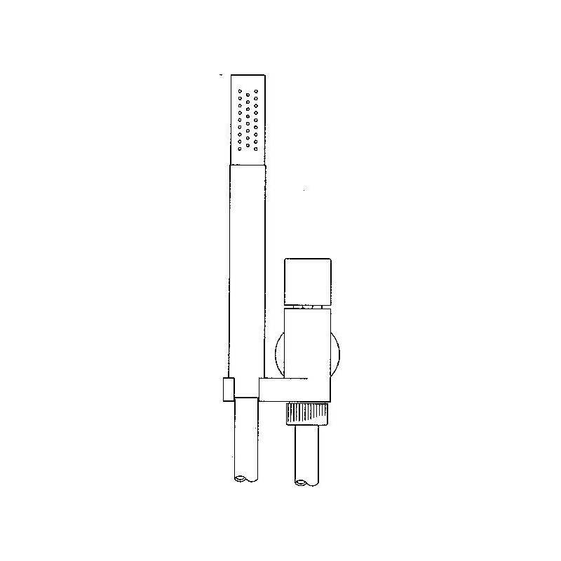 Vola garniture de douche t2 chrome 3/4" chrome