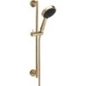 Nobili set de douche avec douchette 3-jet 610mm miele brossé