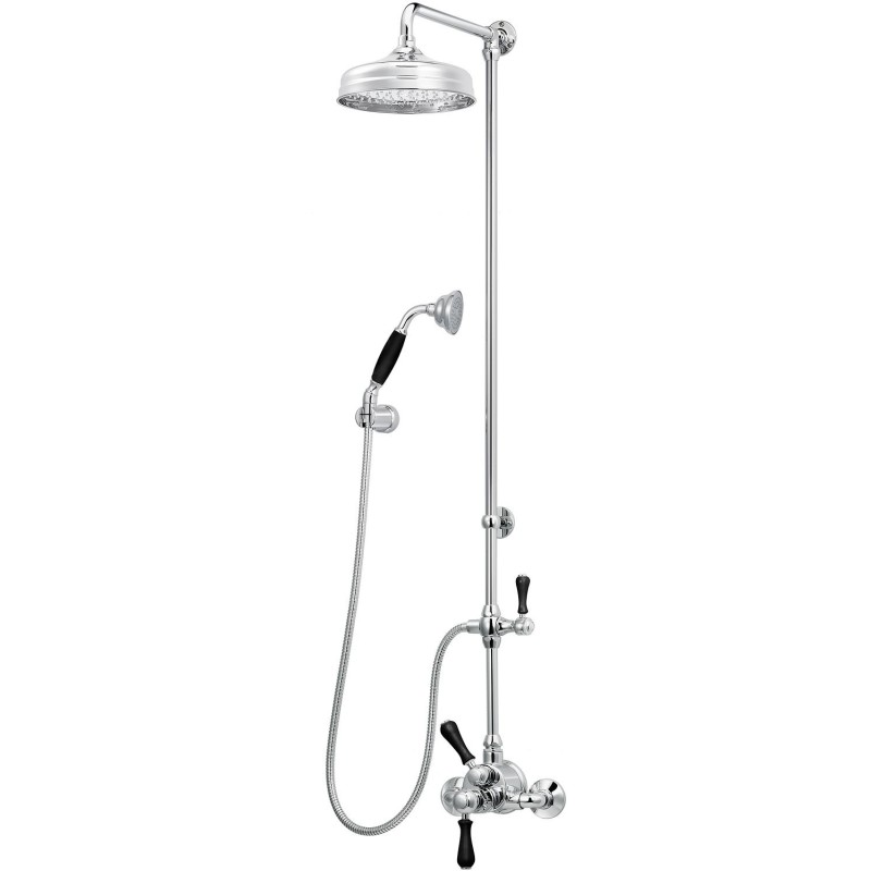RVB set de douche flamant butler nichel-noir
