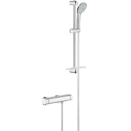 Grohe thermostat douche 2000+set de douche euphoria 110 60cm fg chrome
