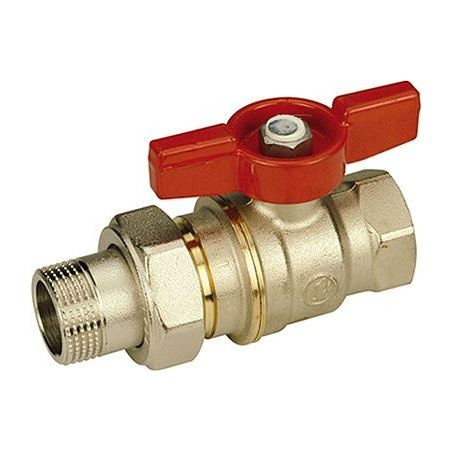 Giacomini robinet bille raccord 3-pièces 5/4"-5/4"