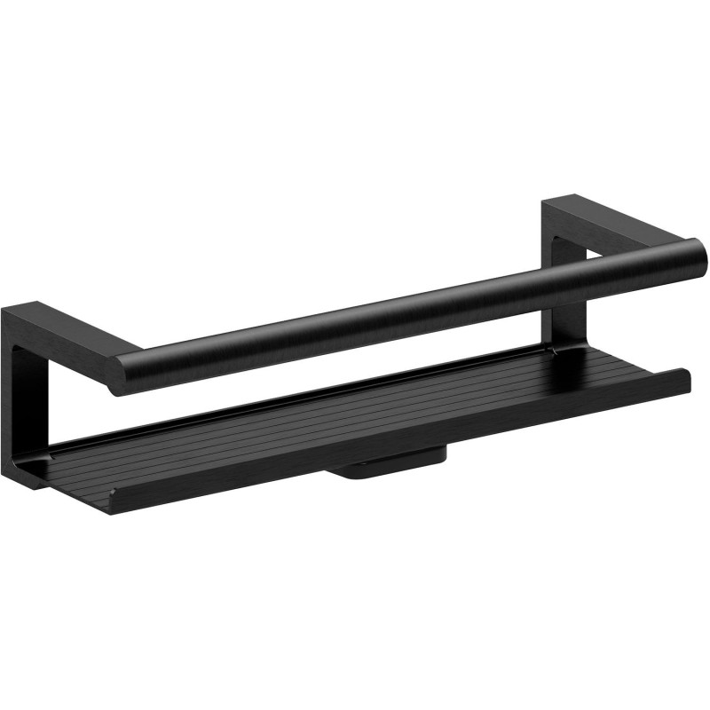 Cosmic porte-bouteille/éponge avec raclette lave-vitre architect S+ noir brosse pvd