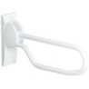 Linido poignée toilettes rétractable blanc 80cm