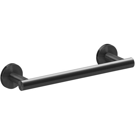 Cosmic porte-serviette architect s+ 30cm noir brosse pvd