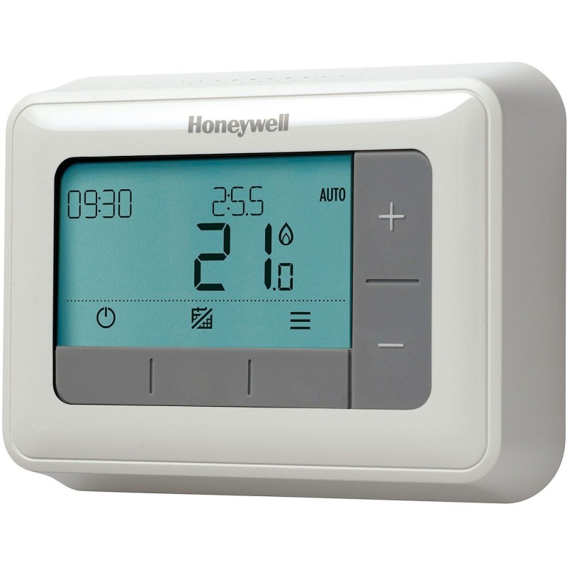 Honeywell thermostat d'ambiance digitale T4 programmation journalier classe IV (2%)
