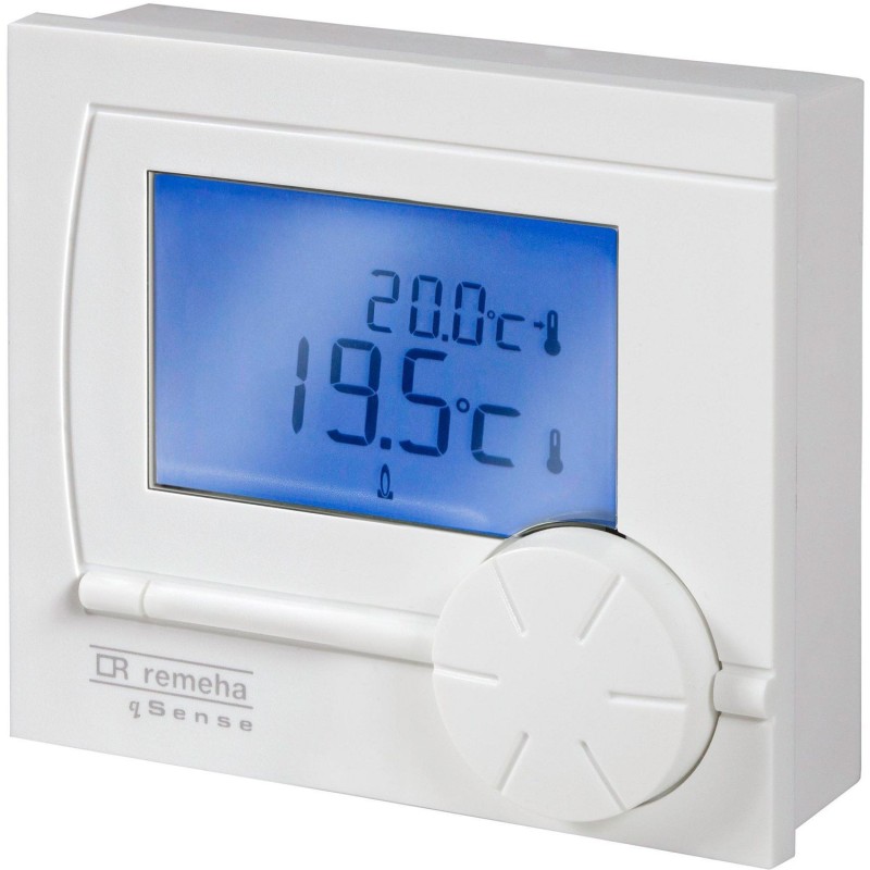 Remeha thermostat d'ambiance modulant opentherm sans horloge qsense classe V(3%)