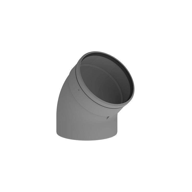 Remeha pp dn 200 coude 45° r:½d pour extension du système collectif epc