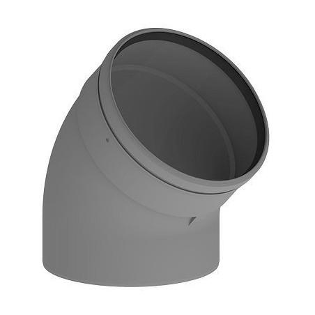 Remeha pp dn 200 coude 45° r:½d pour extension du système collectif epc