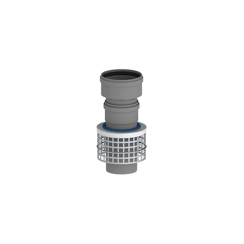 Remeha pp pièce agrandissante pour quinta ace 45 (raccord concentration 80/125) vers ø 100