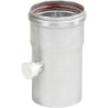 Ubbink rallonge avec nipple de mesure 80mm alu