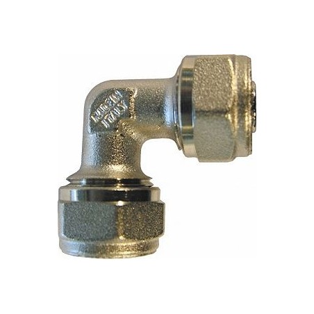 Henco coude à serrer ALUPEX 20-20 mm