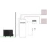 Panasonic pompe à chaleur air/eau split aquarea k high performance all in one 2 zones 7kW