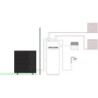 Panasonic pompe à chaleur air/eau split aquarea L high performance all in one 2 zones 5kW
