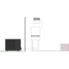Panasonic pompe à chaleur air/eau split aquarea t-cap k bi-bloc 12kW 230v 2zones