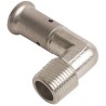 Henco Coude à sertir 20 mm-1/2"M laiton