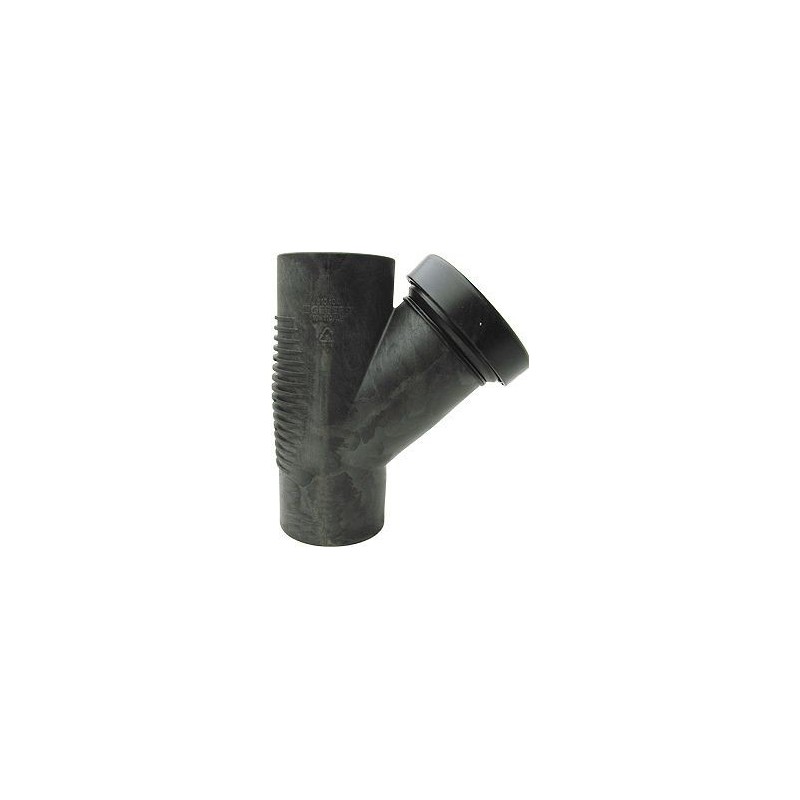 Geberit pièce de débouchage pe silent 45° 75mm