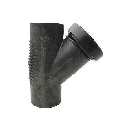 Geberit pièce de débouchage pe silent 45° 75mm