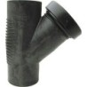 Geberit pièce de débouchage pe silent 45° 75mm