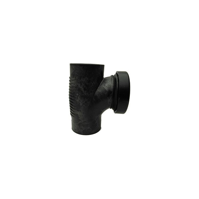 Geberit pièce de débouchage pe silent 90° 75mm