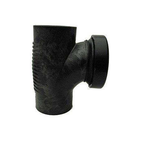 Geberit pièce de débouchage pe silent 90° 75mm