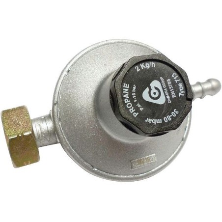 Soper détendeur bouteille 30-80MBAR 2KH/H écrou-tétine