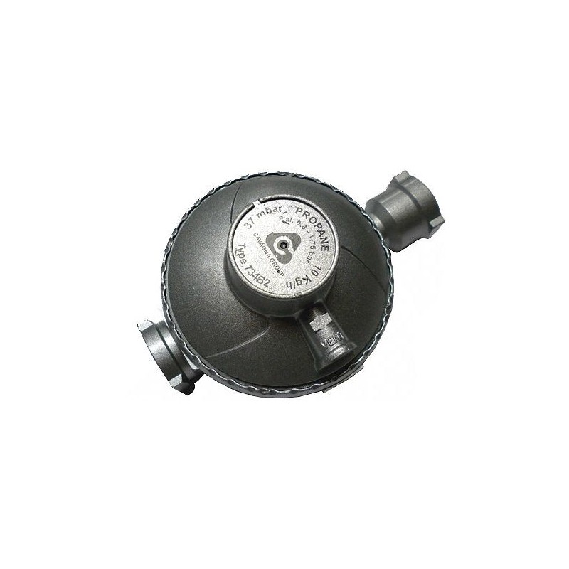 Soper régulateur de pression a 2 étages propane 10kg/u 37mb 1/2"FF
