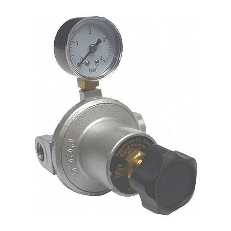 Soper détendeur bouteilles réglable 0-3b 40kg/h 3/8x1/4"F