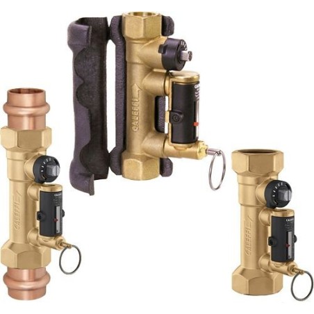 Caleffi vanne d'equilibrage + débitmètre 1 1/2" 30-120L