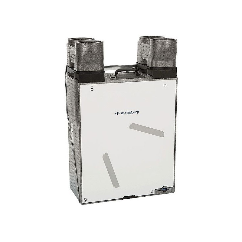 Itho Daalderop ventilation unit apure d175 175m³ muur/plafond/vloer-links/rechts