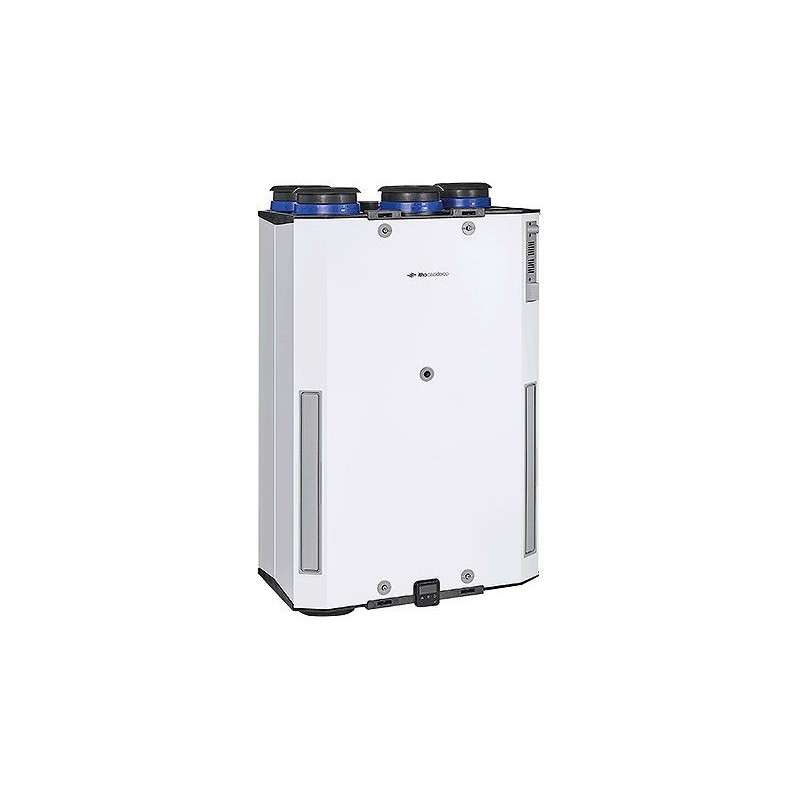 Itho Daalderop ventilation unit apure d250 265m³ muur horiz./muur vert./plafond/vloer-links/rechts