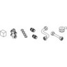 Vaillant kit accessoires vanne 3 voies+tubes pour arovair à encastrer
