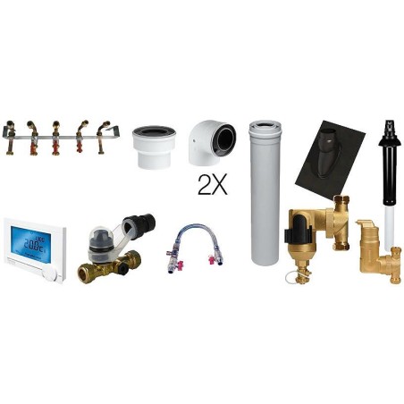 Remeha kit installation initial duo 80/125 toit