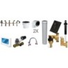 Remeha kit installation initial duo 80/125 toit