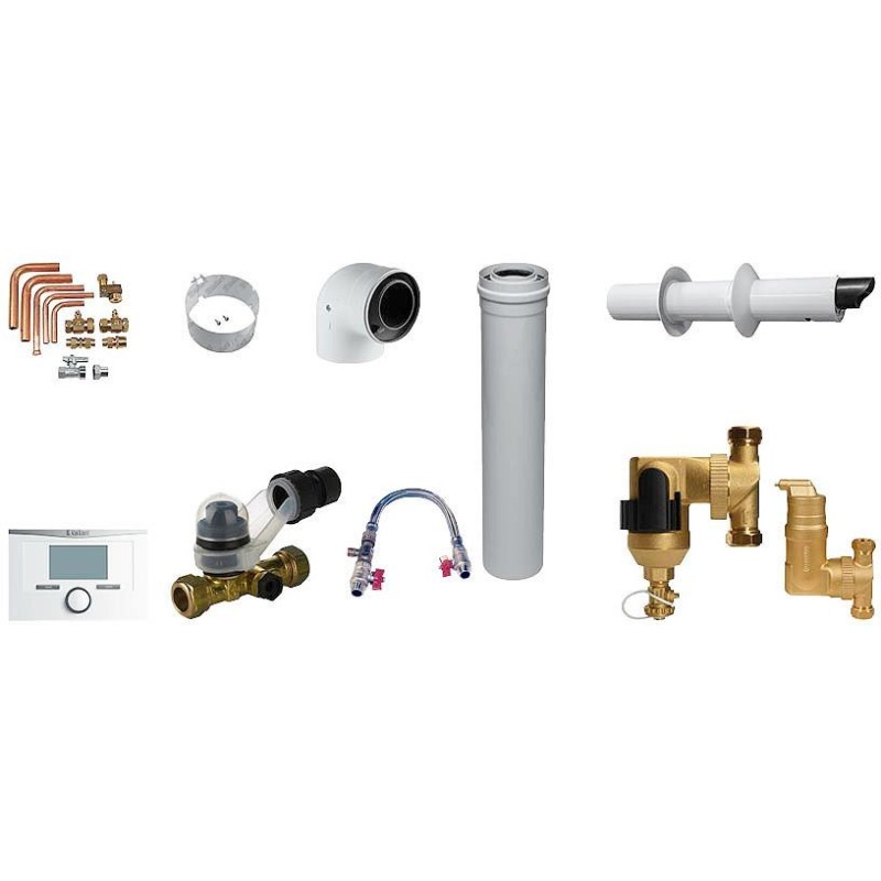 Vaillant kit installation 30 kW 60/100 murale